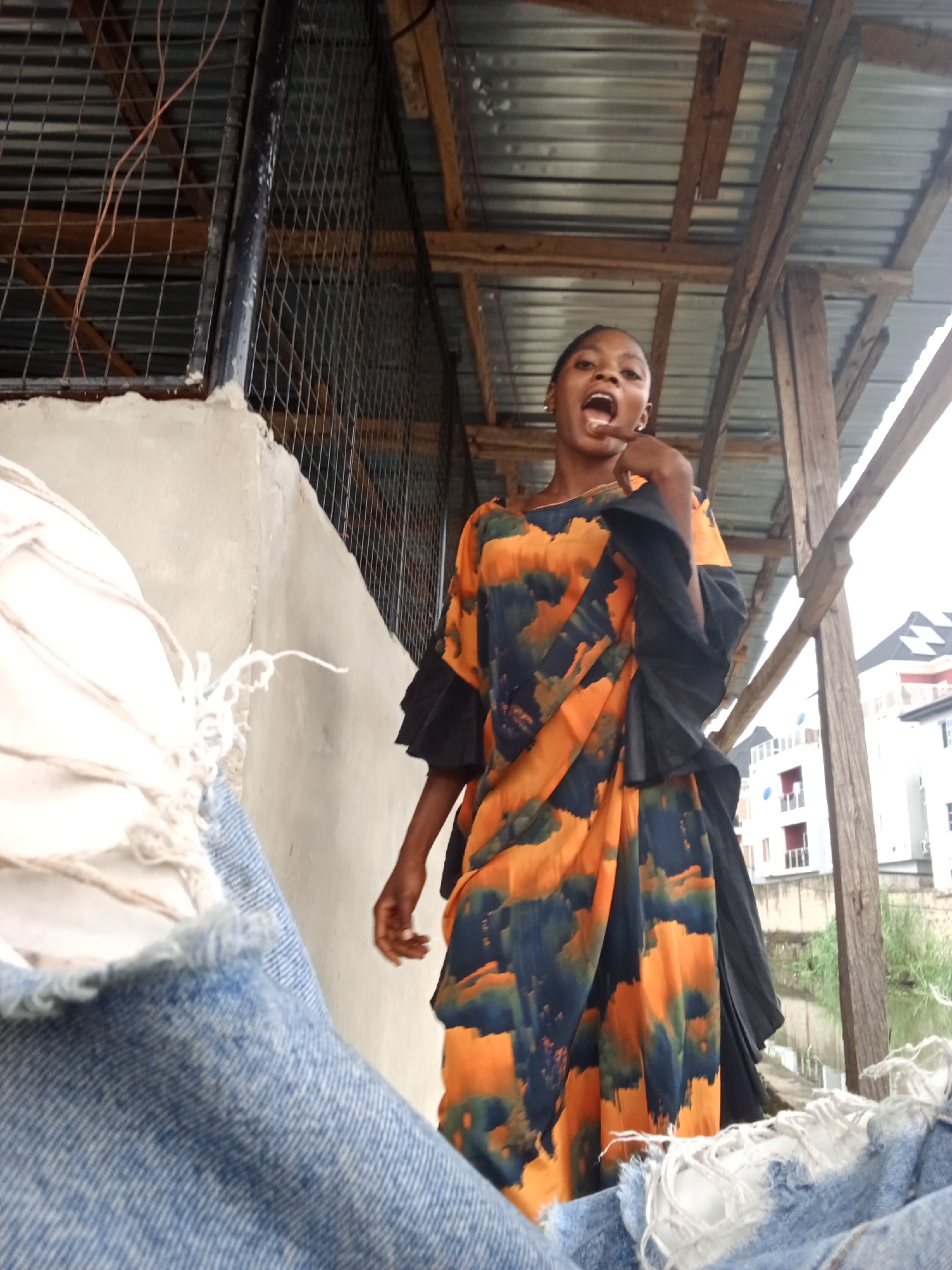 Ado streets flood after heavy rain, daily life continues