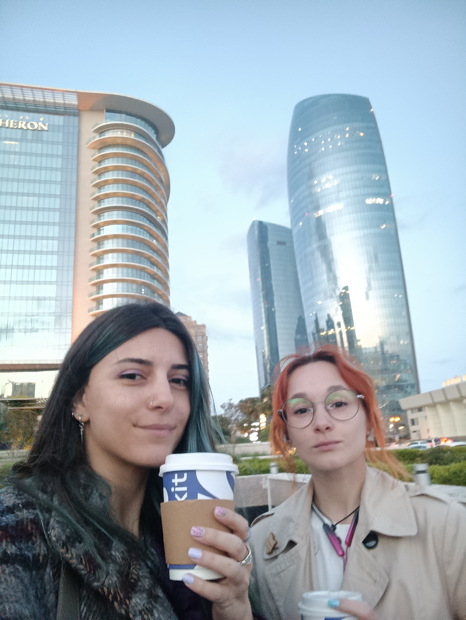 Casual urban moments documented across Baku during afternoon hours