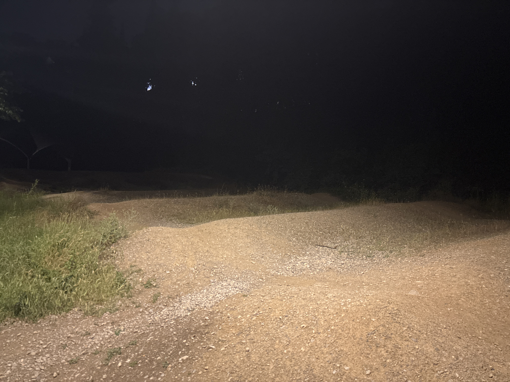 Nighttime scene documented in Stara Zagora, Bulgaria