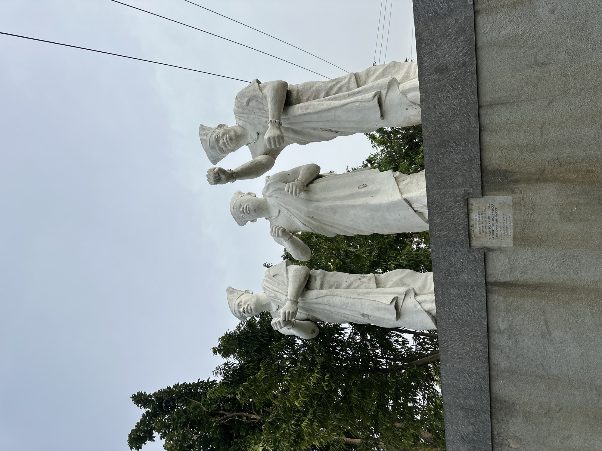 Statues and urban scenes documented in Ikeja, Nigeria