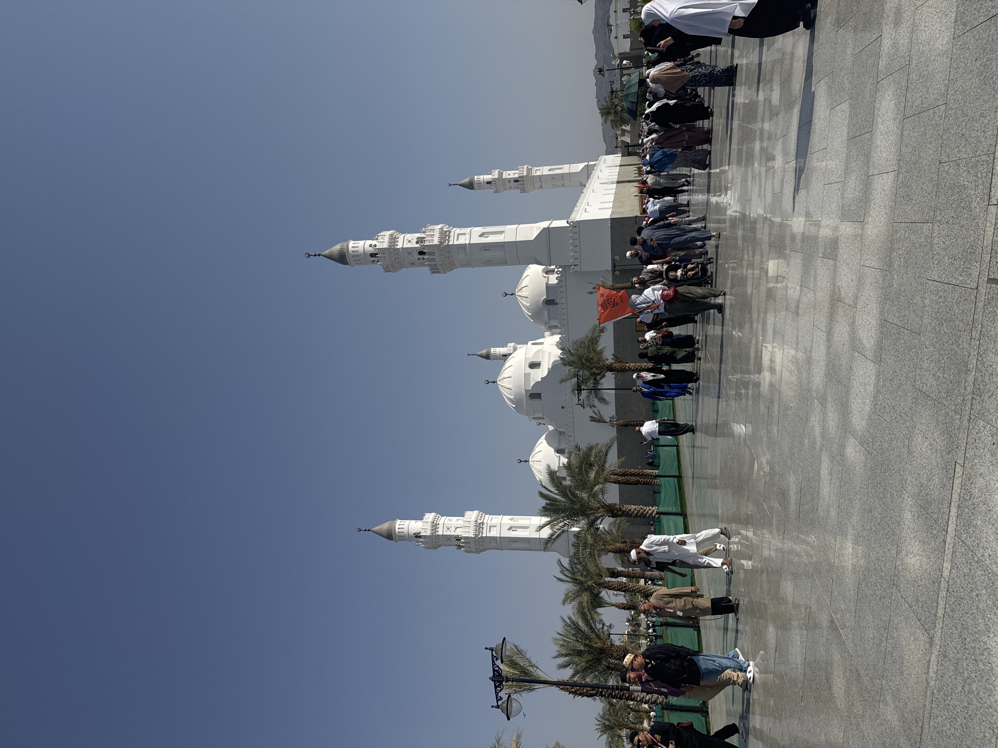 Quba Mosque courtyard and exterior, Medina