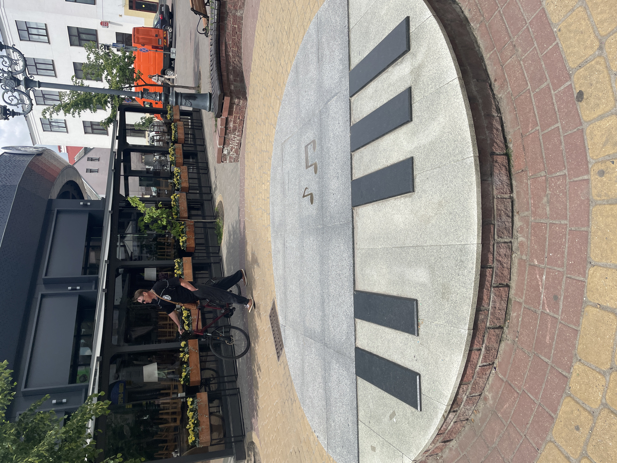 Street art and urban installations documented across Brest, Belarus