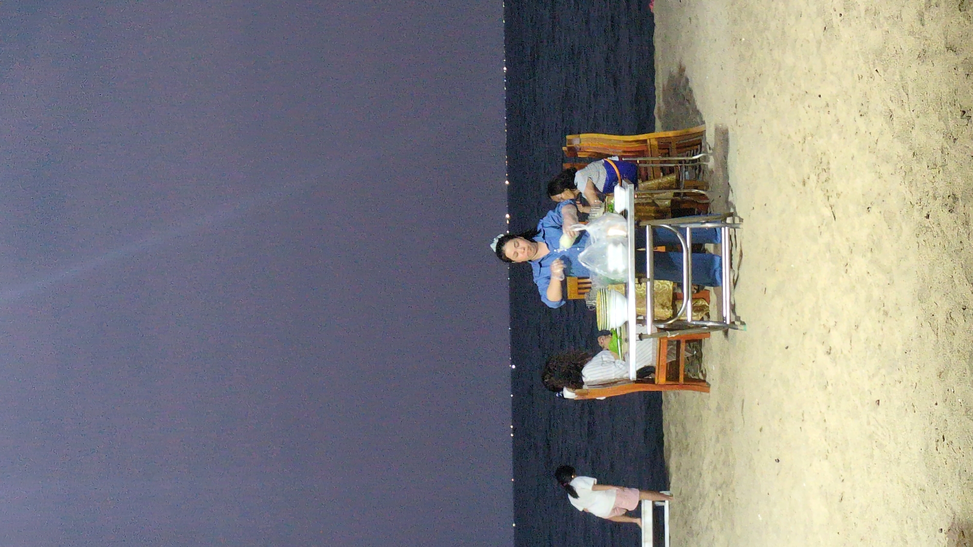Beach life documented at Khánh Hải Vietnam resort area