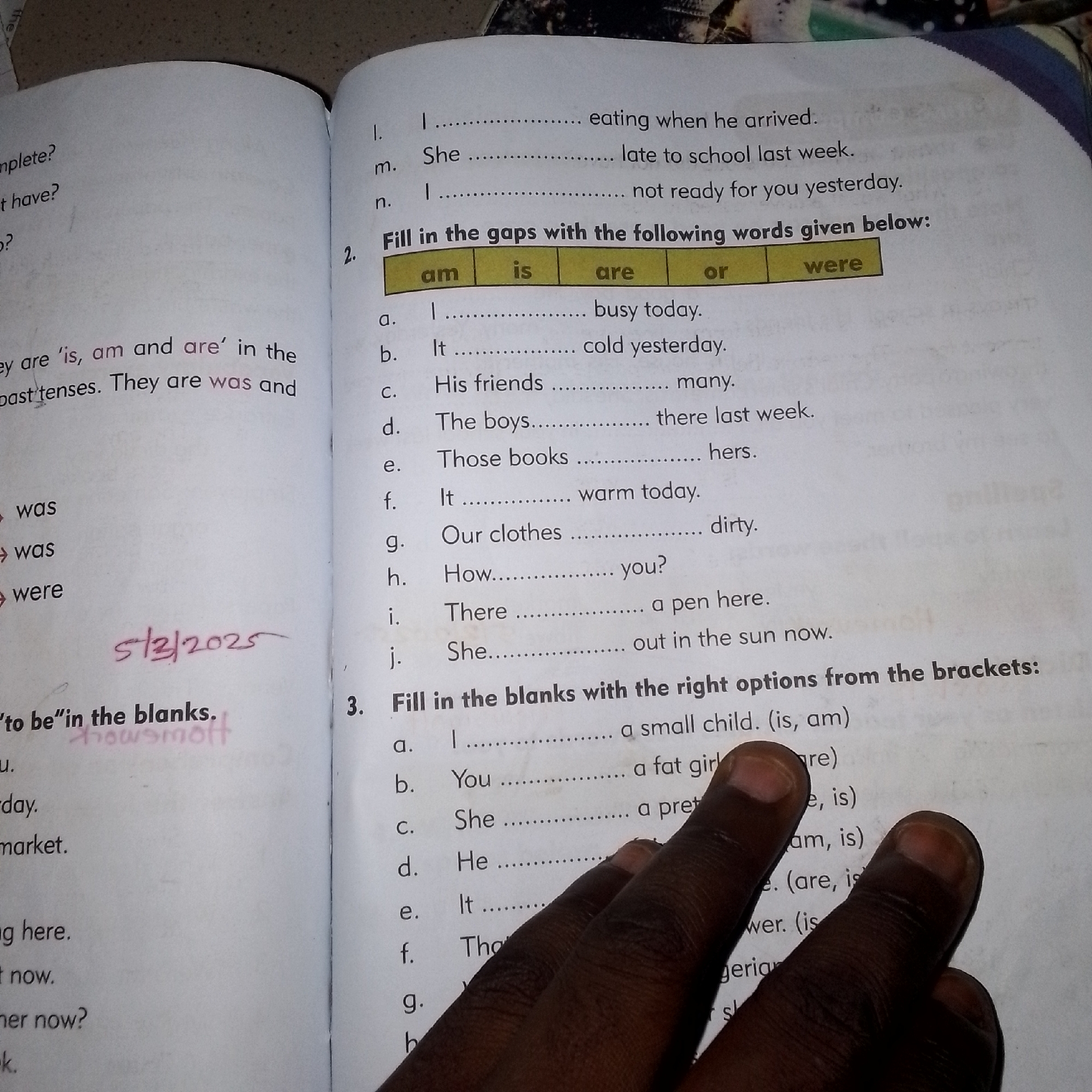 Primary school textbooks flipped through in Jalingo, Nigeria
