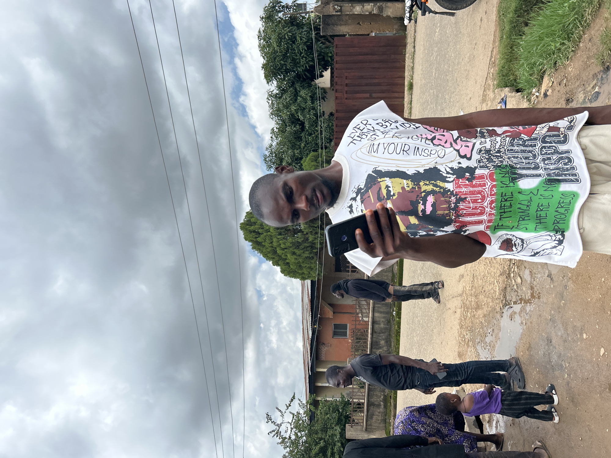 Morning street life across Jos, Nigeria