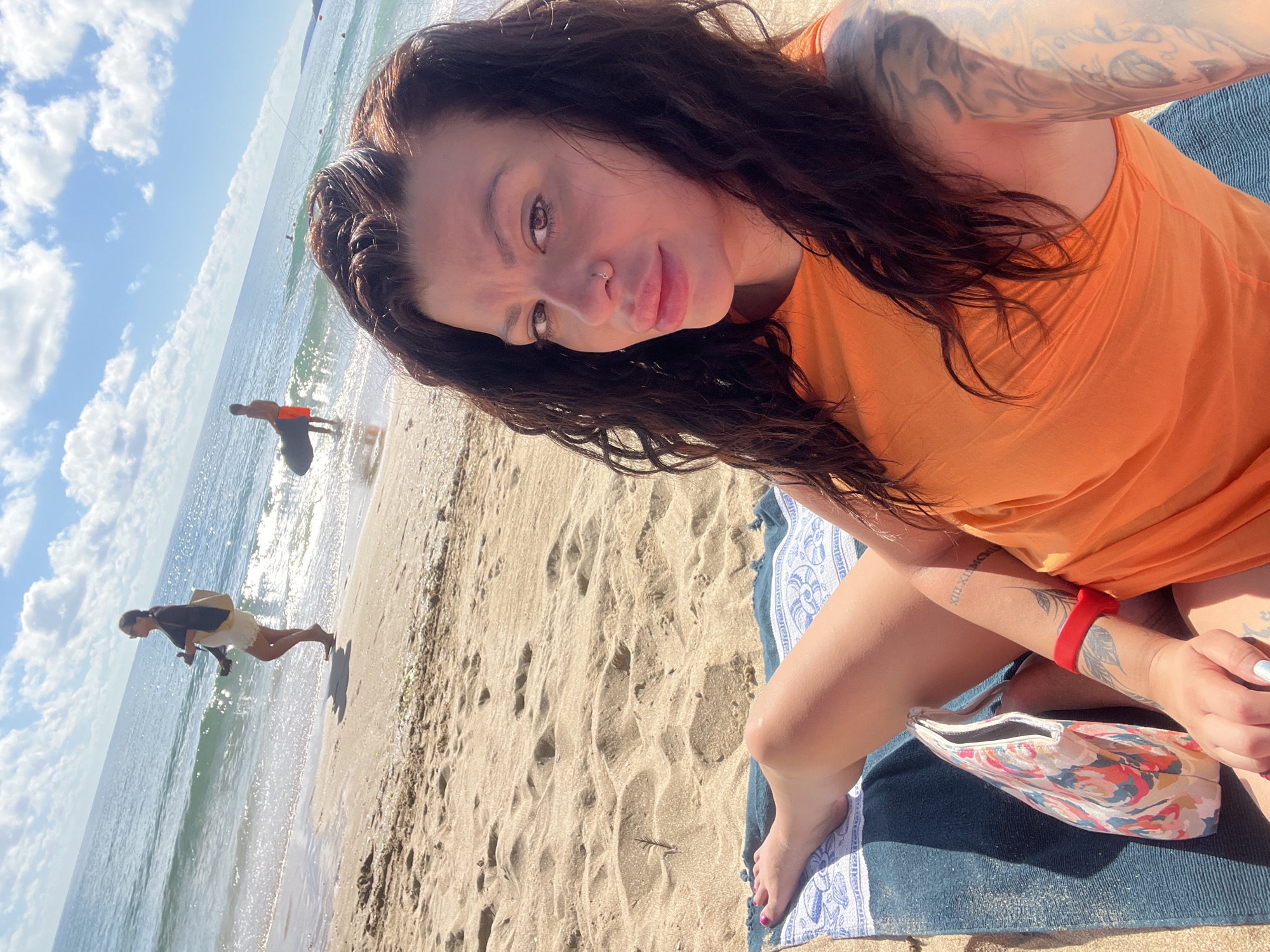 Chill beach morning in Sozopol, selfies and sand