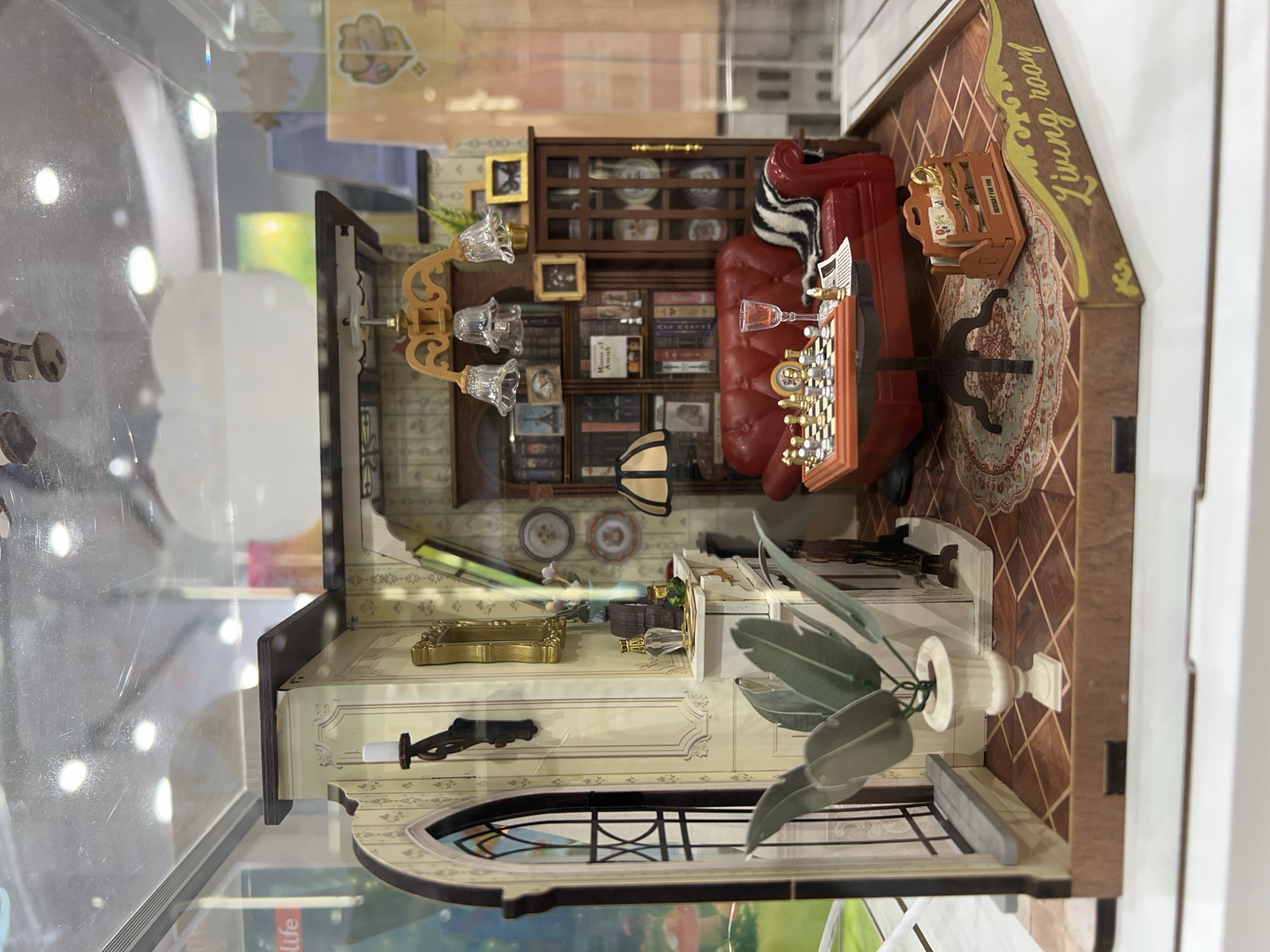 Milan specialty store showcases anime figures and miniature dioramas