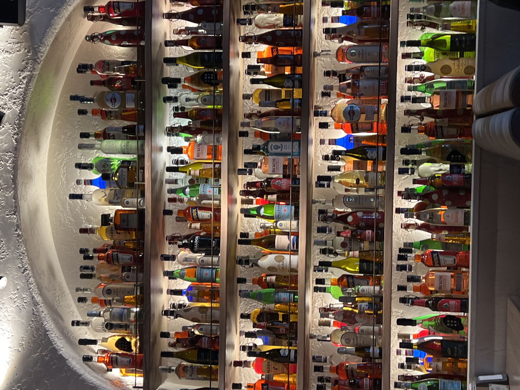 Modern restaurant interior documented in Sofia, Bulgaria