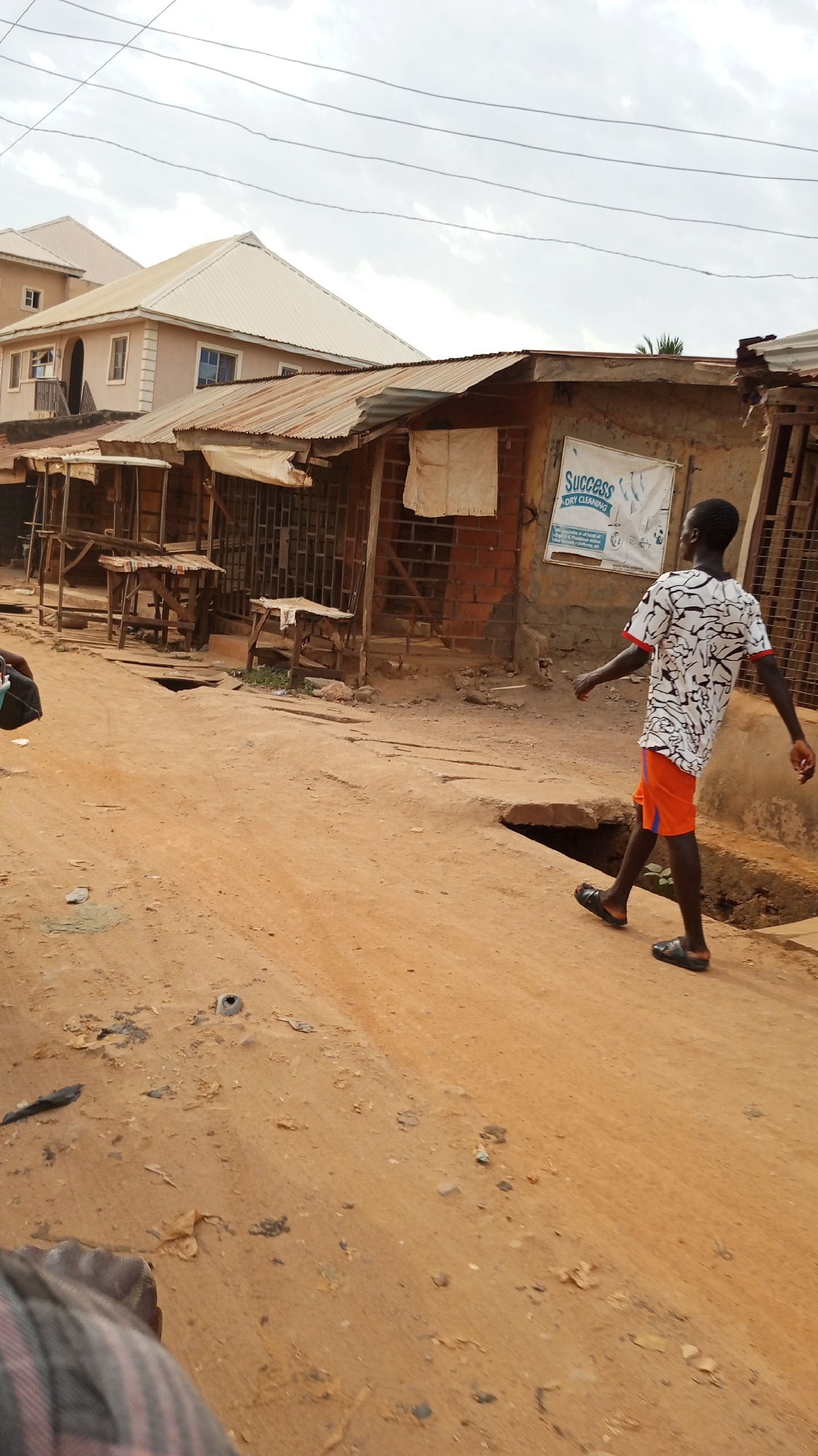 Morning street life documented in Ajaokuta, Nigeria