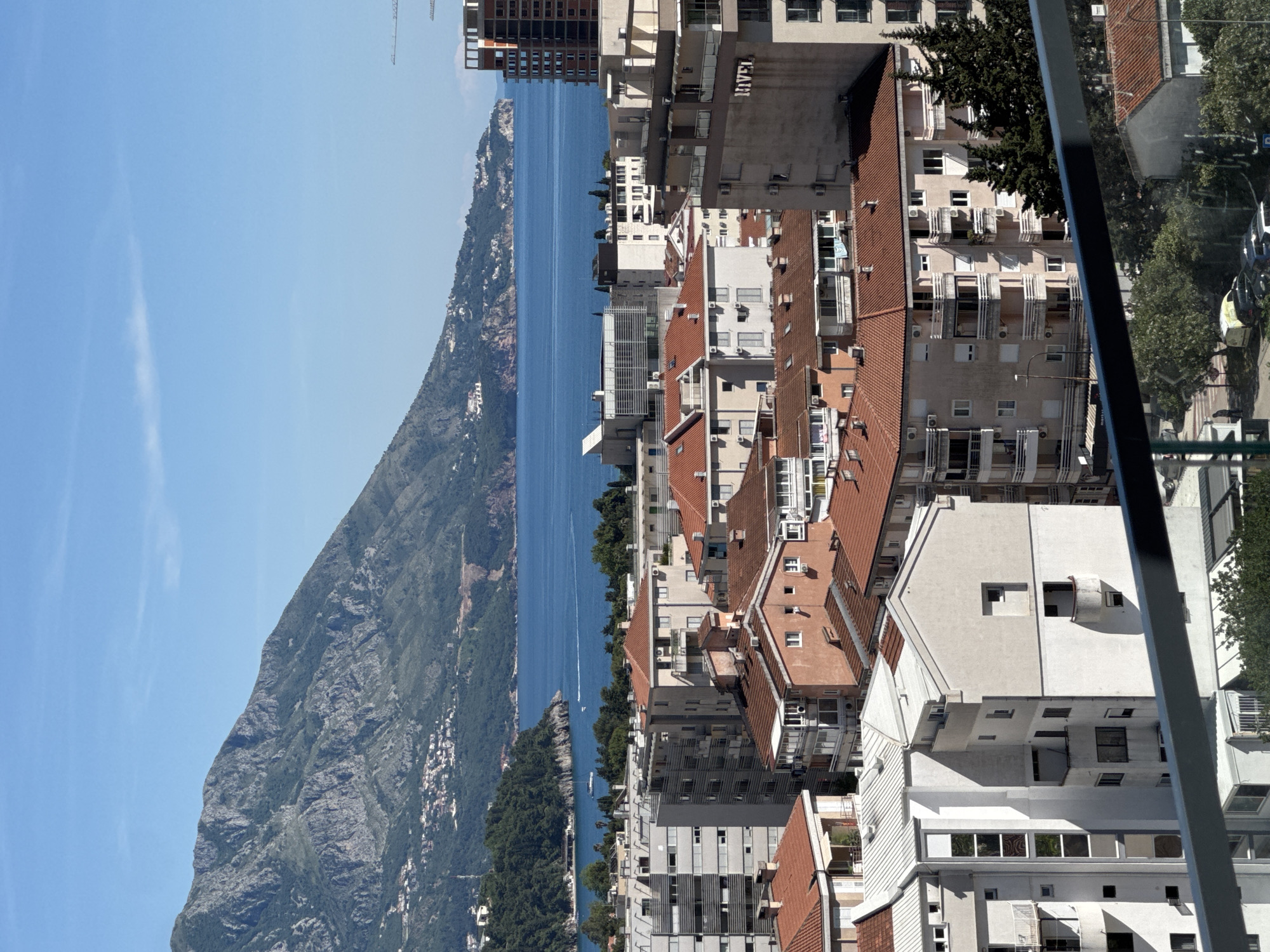 Tourist captures artistic views of Budva's cityscape