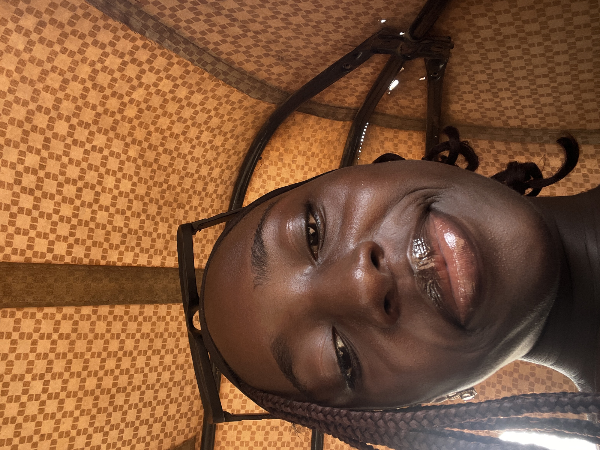 Auto-rickshaw journey between Galadimawa Village and Abuja with travel selfies