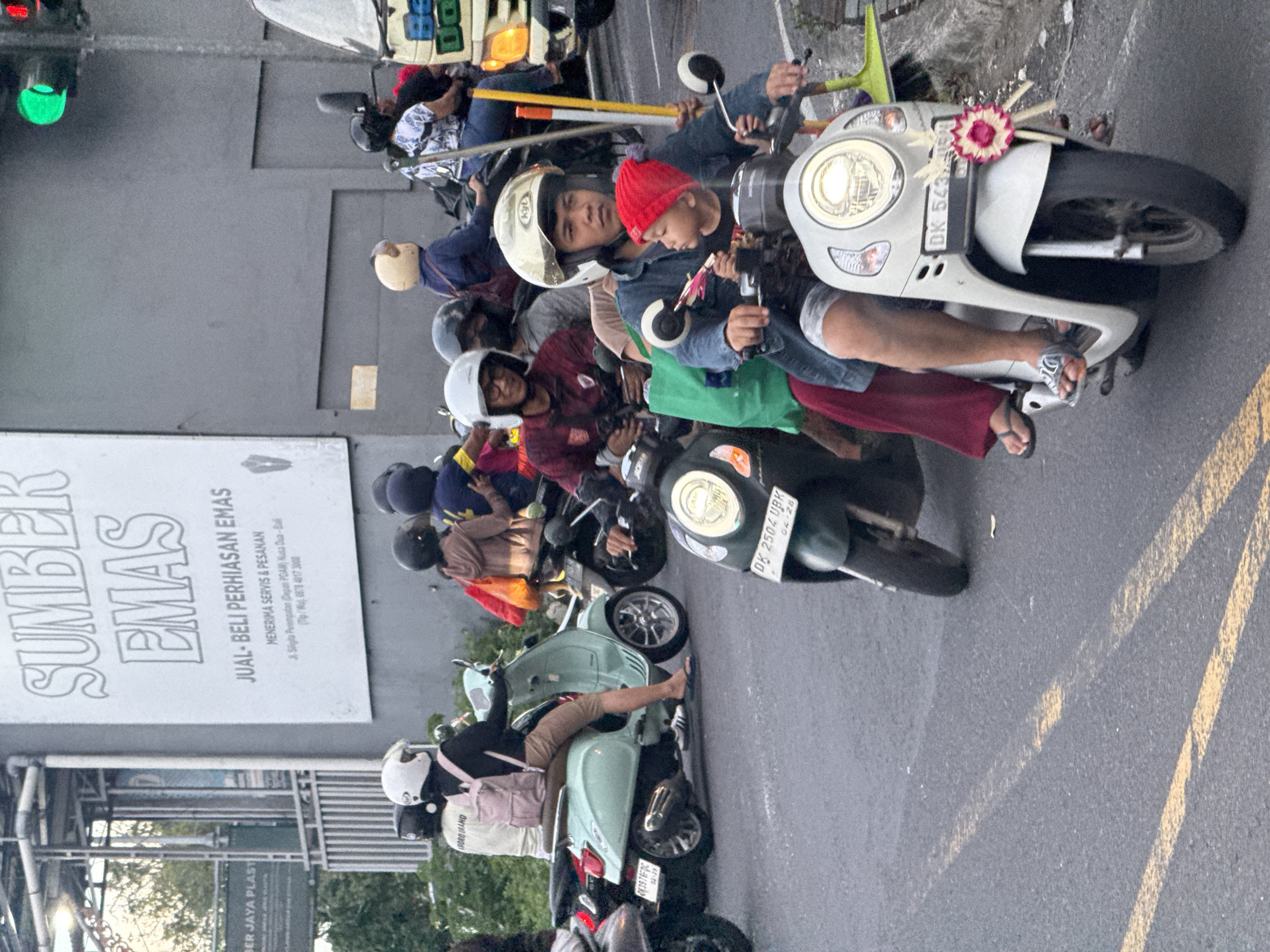 Undescribed incidents documented in Kuta Selatan, Indonesia