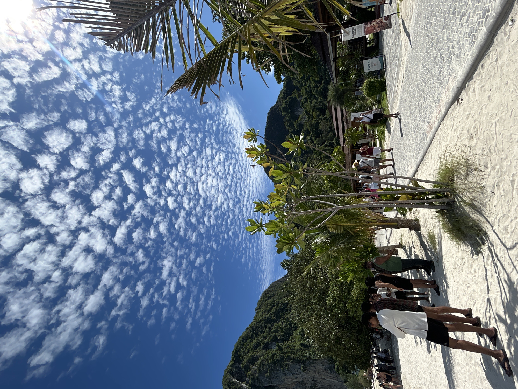 Morning beach activities captured at Ao Nang, Thailand