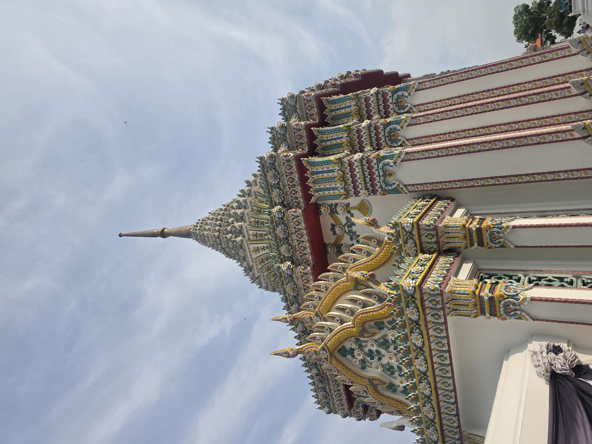 Bangkok temple architecture and public spaces documented in morning tour