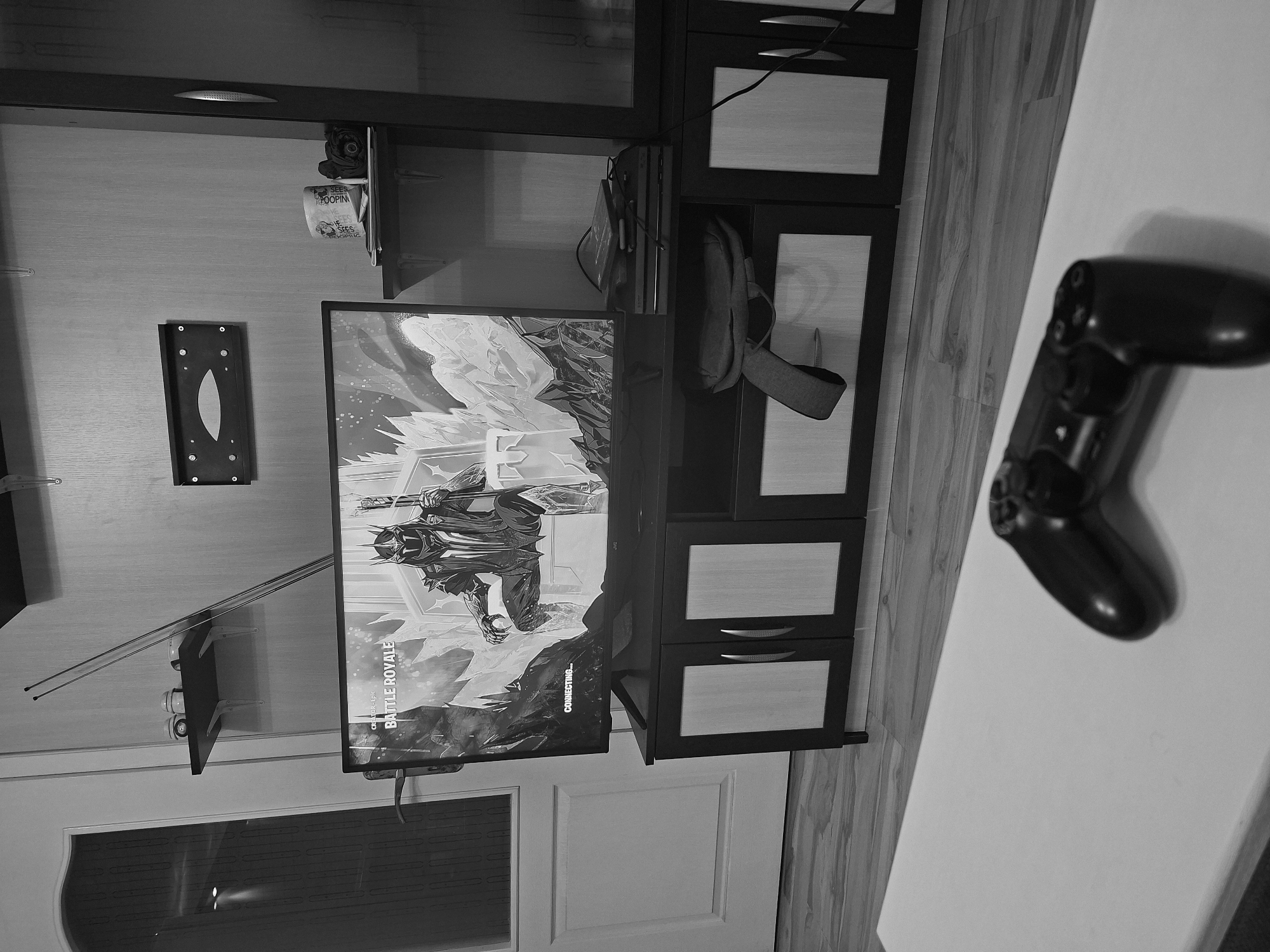 Woman takes street selfies in Plovdiv, gaming session indoors