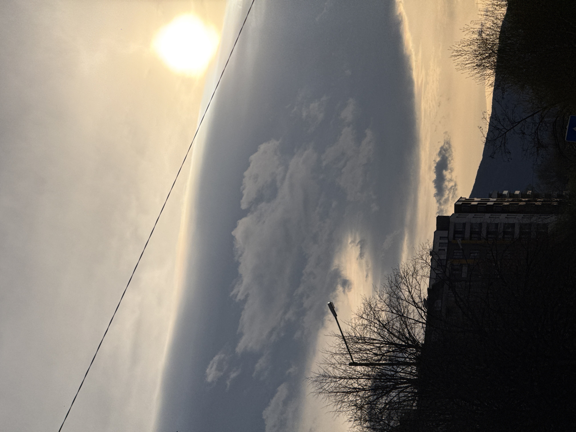 Sofia resident documents Vitosha mountain views amid spring weather