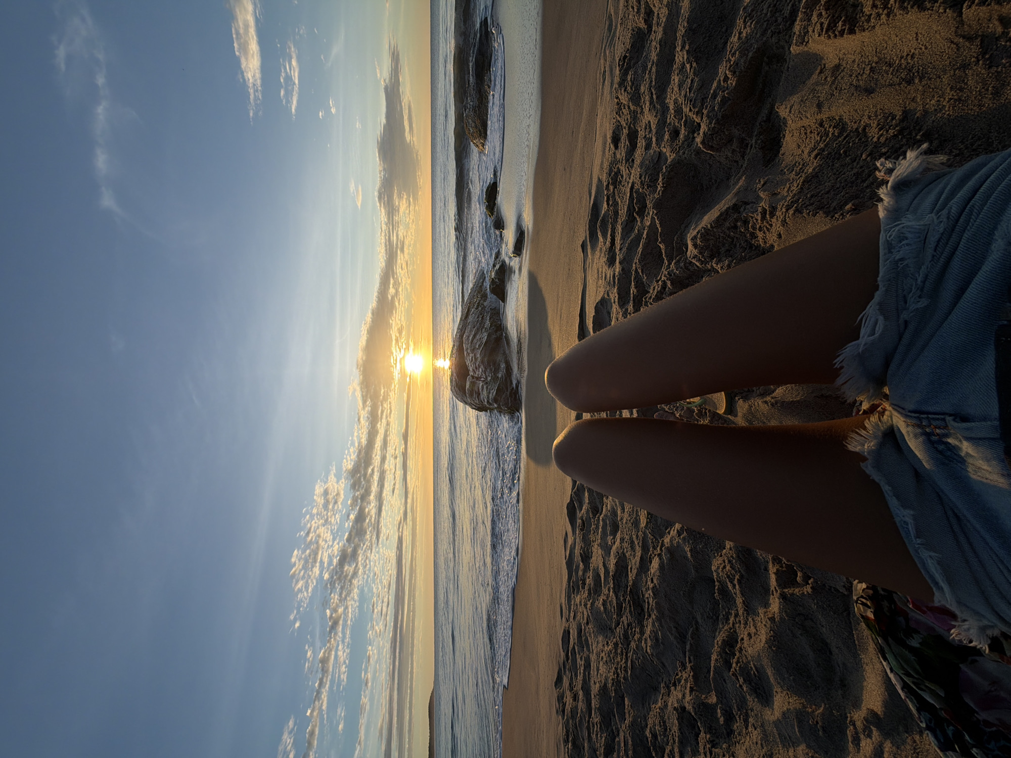 Sunset beach moments captured at Arugam Bay, Sri Lanka
