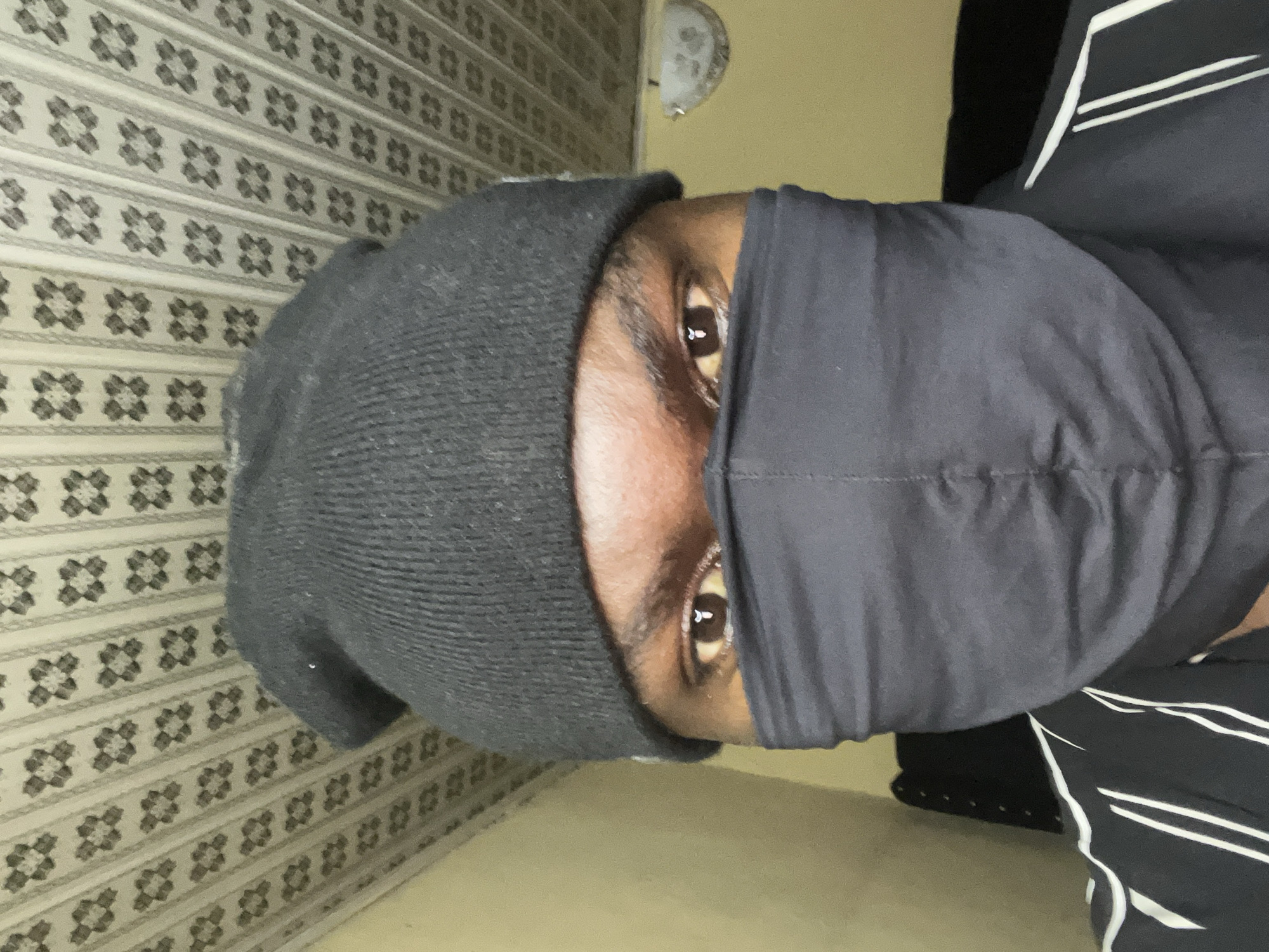 Portrait captured in indoor setting in Gura Top, Nigeria