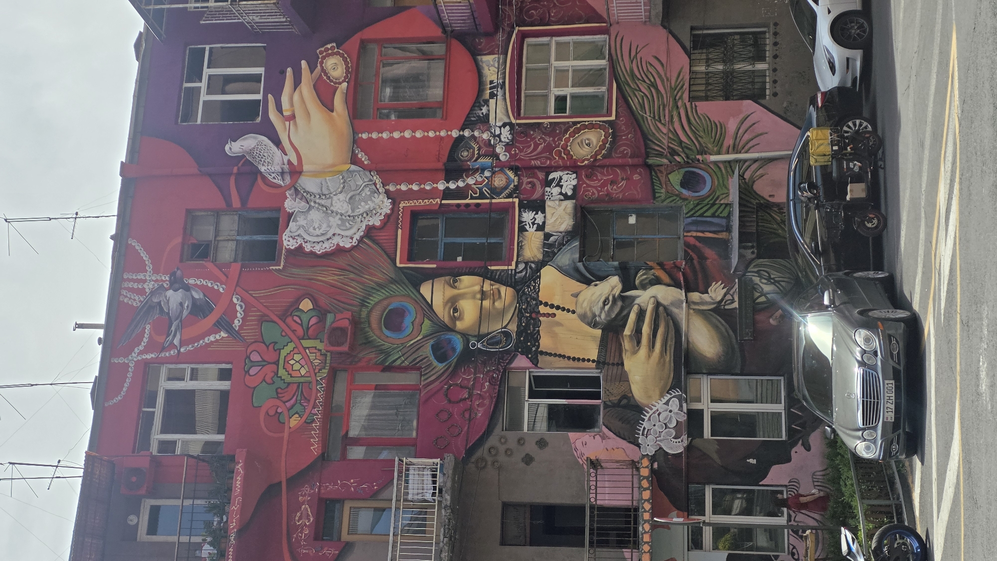 Midmorning in Yerevan: murals, buskers, and a wedding on the street