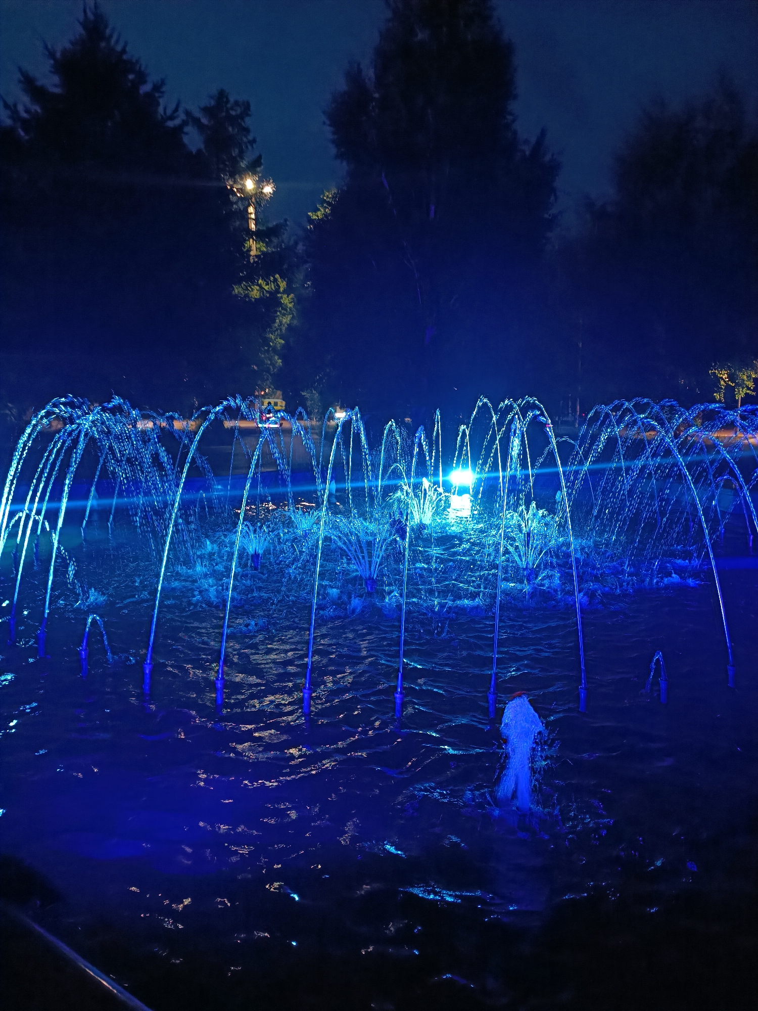 Evening fountain show draws crowds to Kokshetau city square