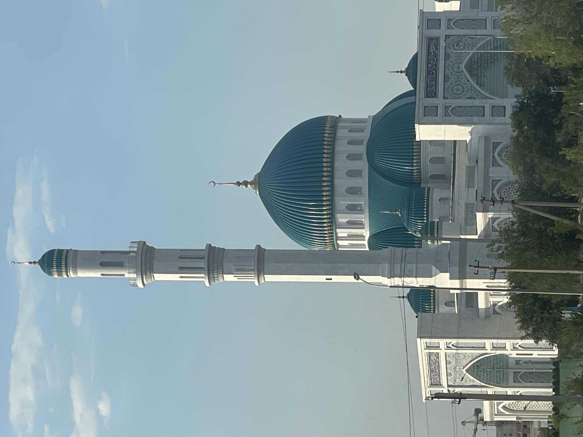 Mosque visit and breakfast in Turkistan, Kazakhstan