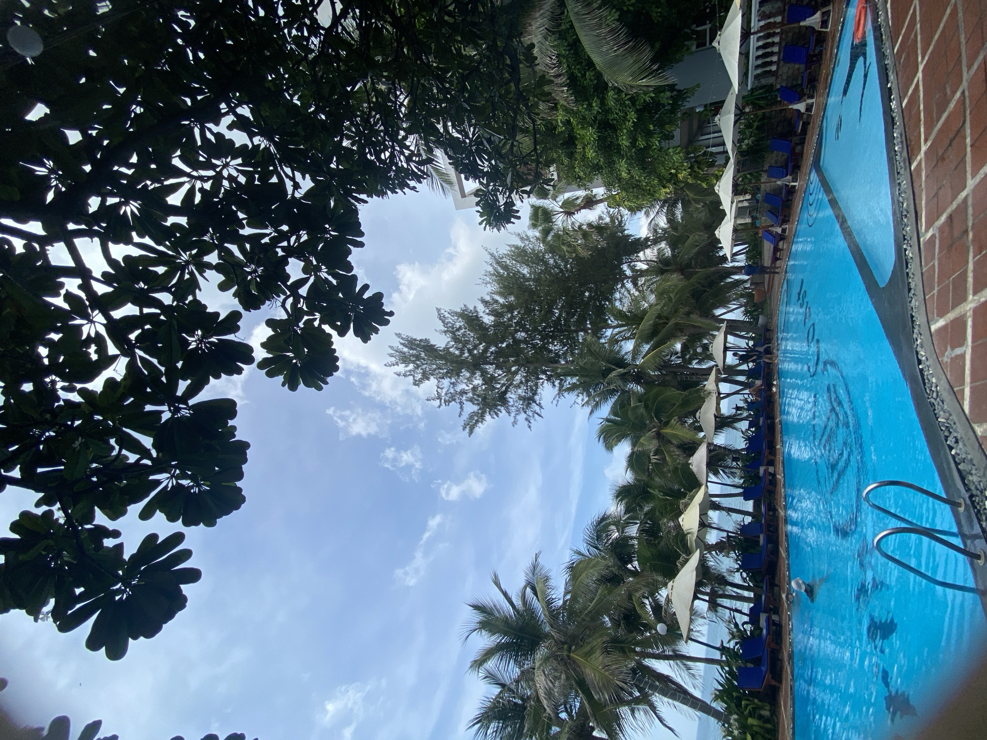 Lazy beach resort day in Phu Thuy Ward, Vietnam