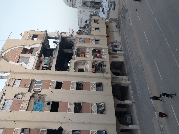 Khan Yunis shows widespread destruction, overcrowded refugee camps