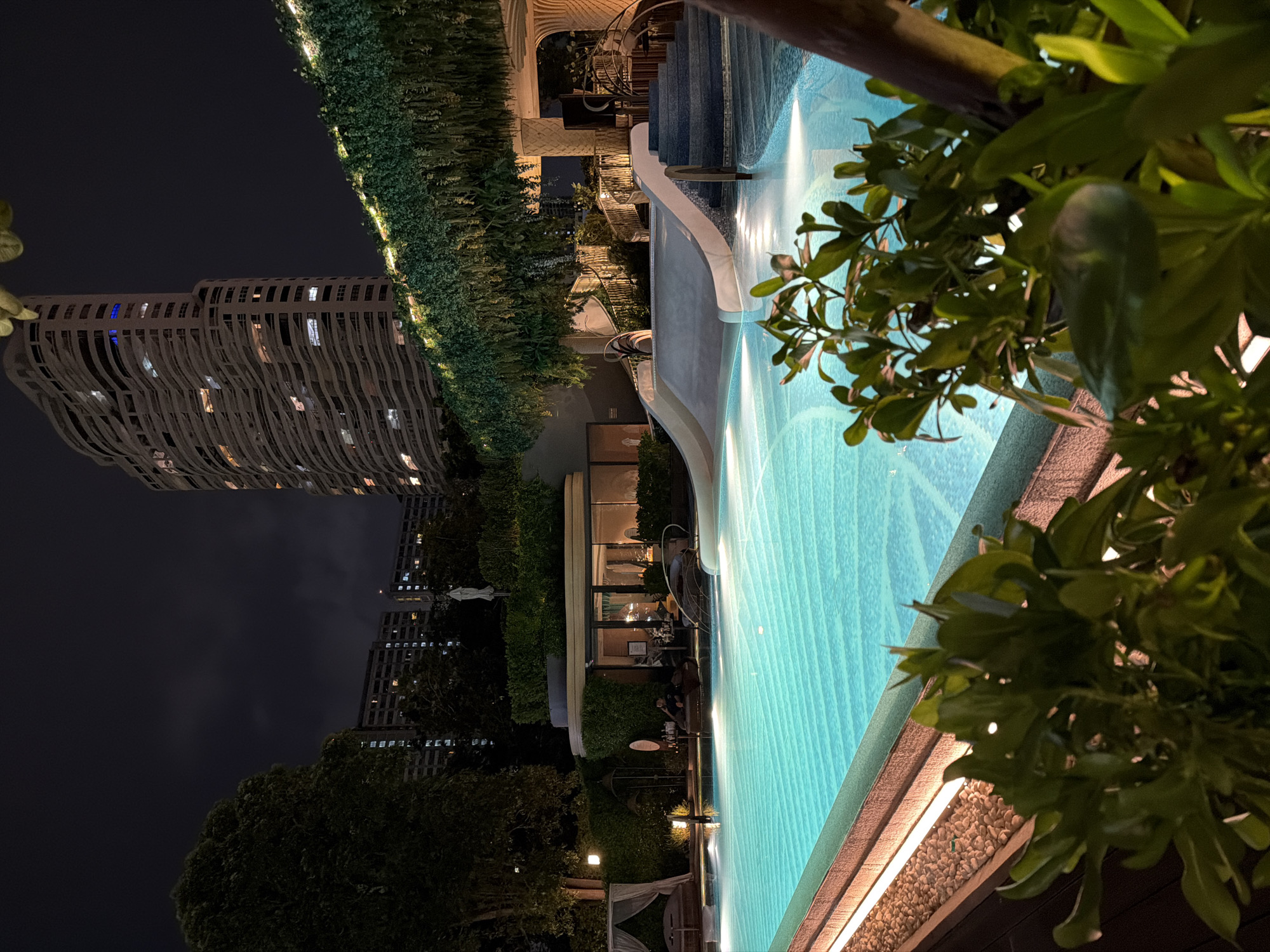 Pool bar lounge documented in Pattaya with Mini Cooper