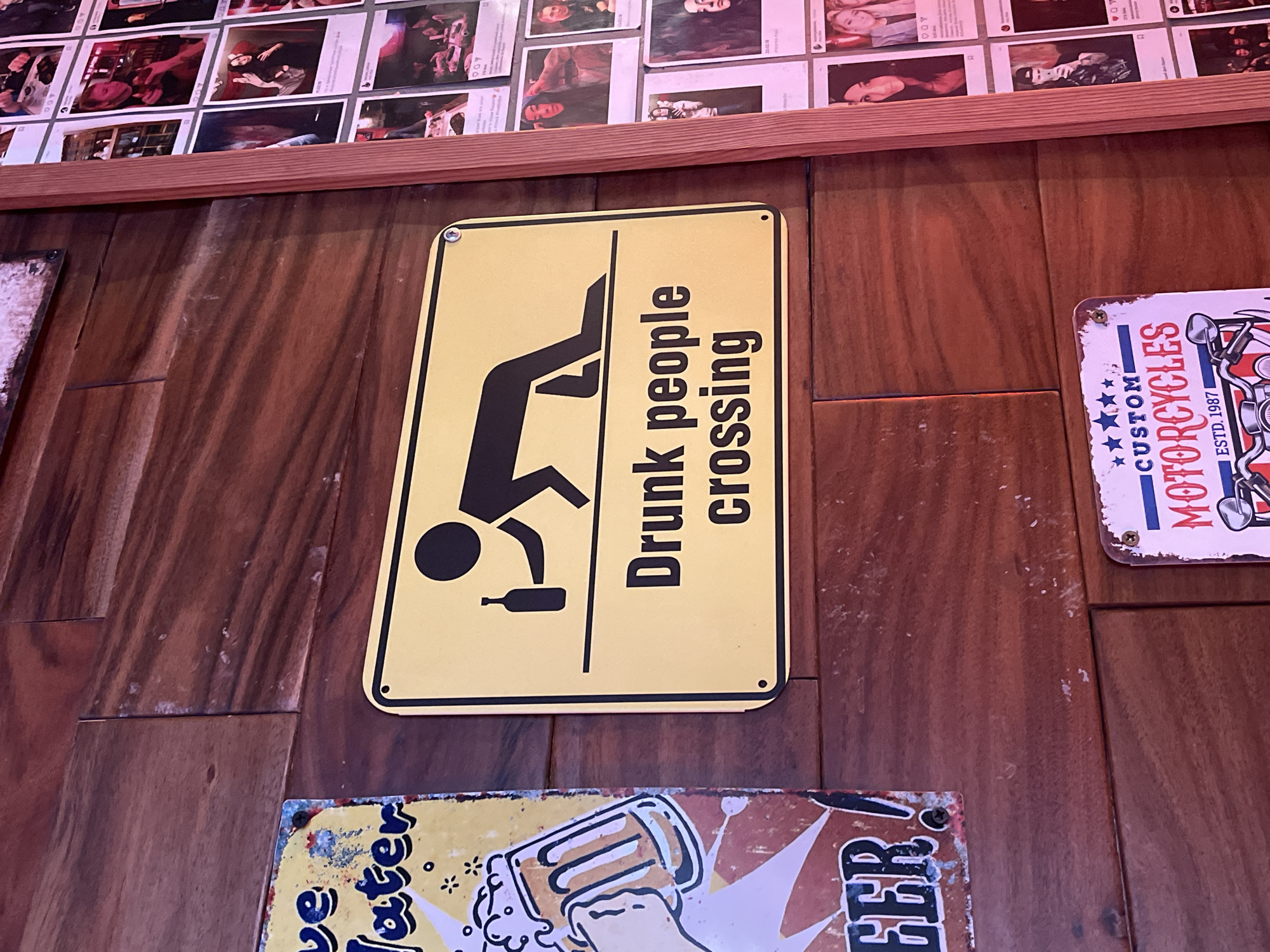 Bar scenes documented across Saint Petersburg establishment