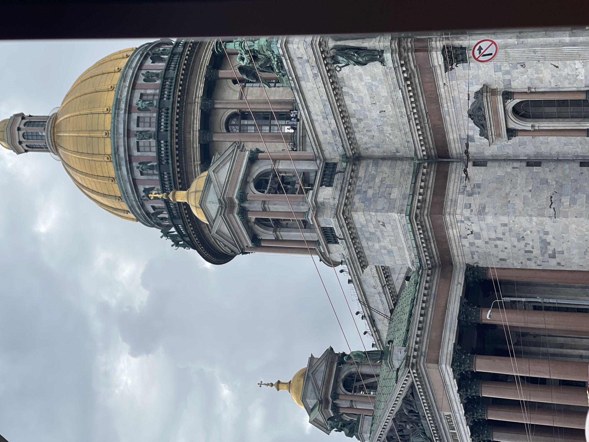 Afternoon stroll through St. Isaac's Square, Saint Petersburg