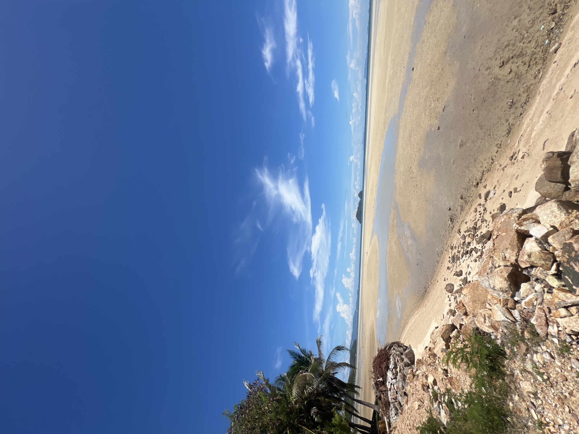 Calm morning on a Koh Phangan beach, Thailand