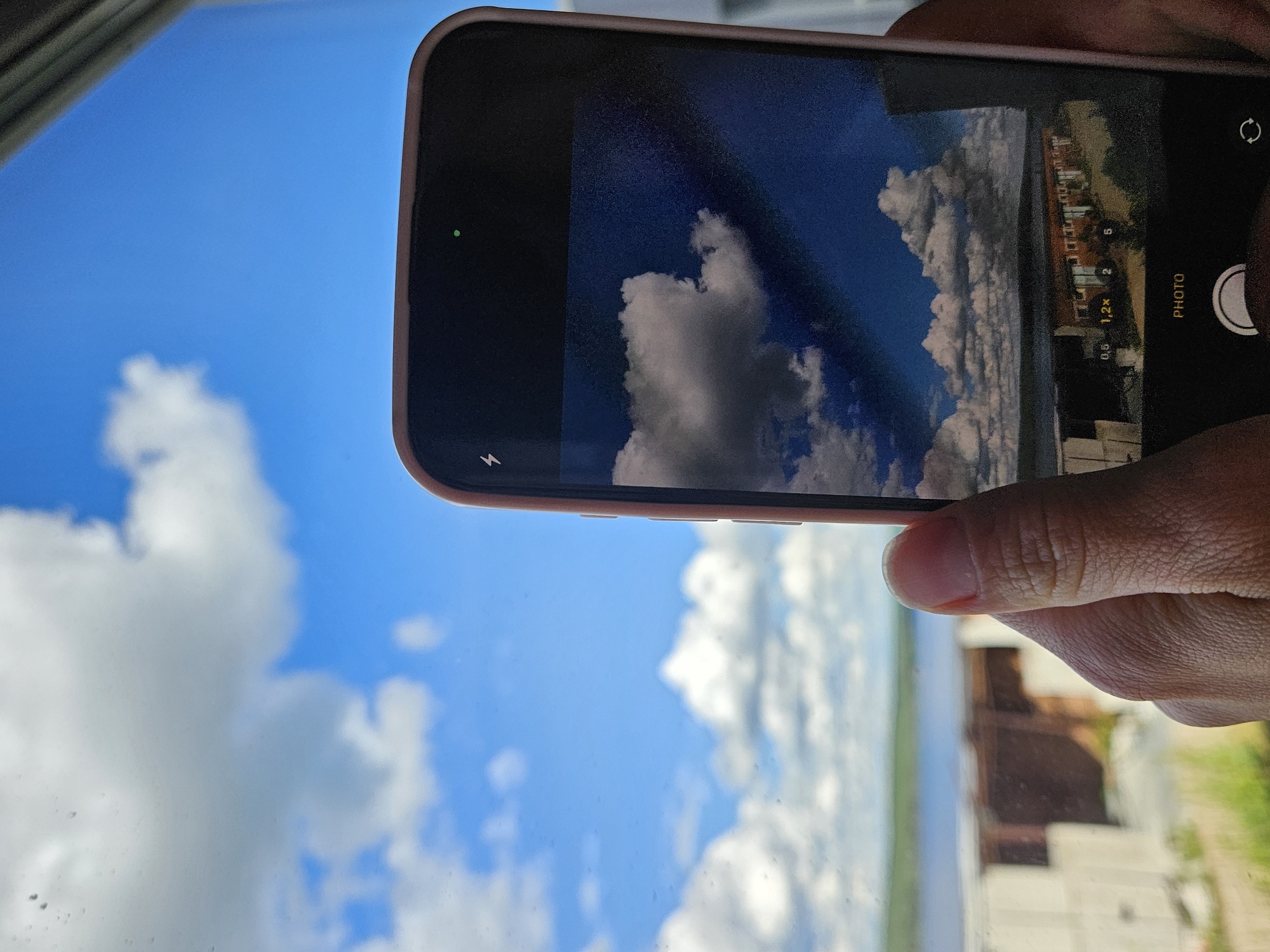 Casual photography session captures clouds and office life in Chaikovsky