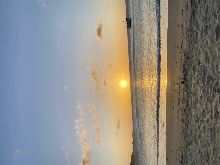 Evening sunset gathering documented across Juan Griego, Venezuela beaches