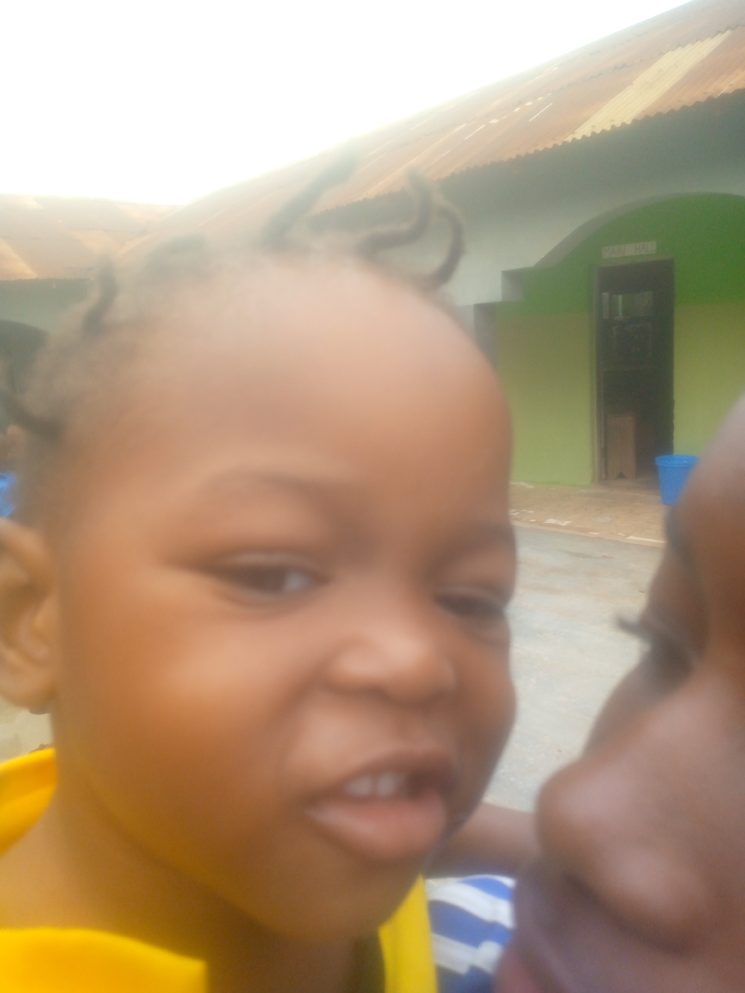 Children photographed in morning hours in Ikorodu, Nigeria
