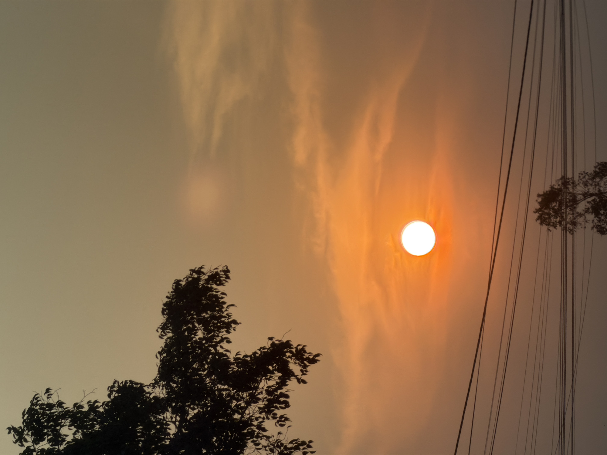 Sunset drive through rural Vietnam countryside captured by witness