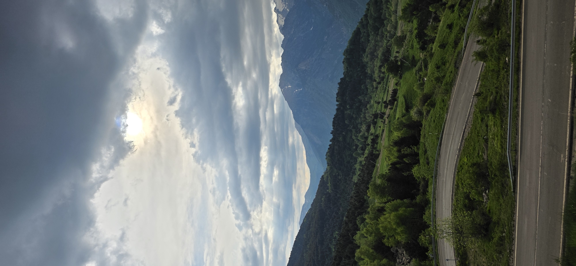 Mountain scenery documented around Benasque, Spain during afternoon hours