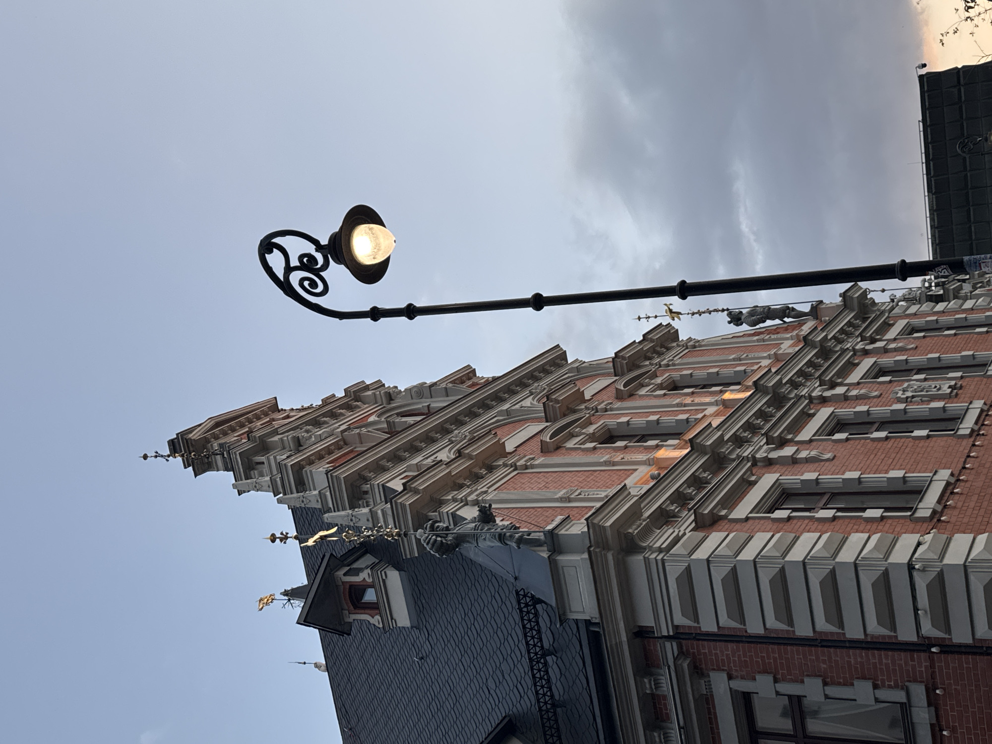 Exploring Riga's historic landmarks on a July evening