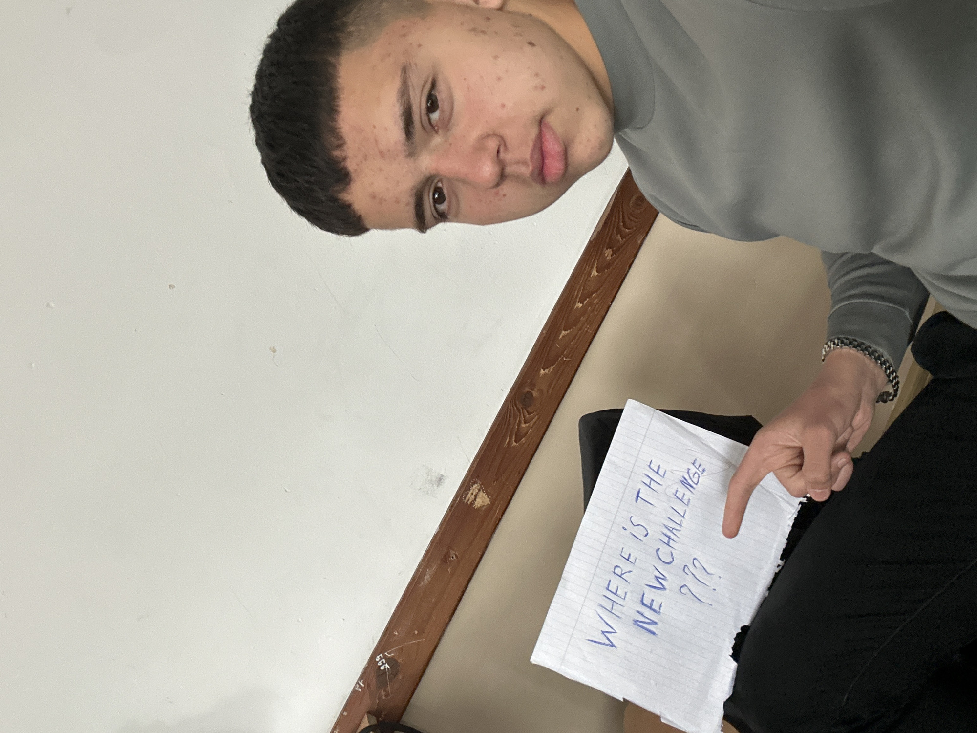 Bulgarian students demand missing challenge in classroom protest