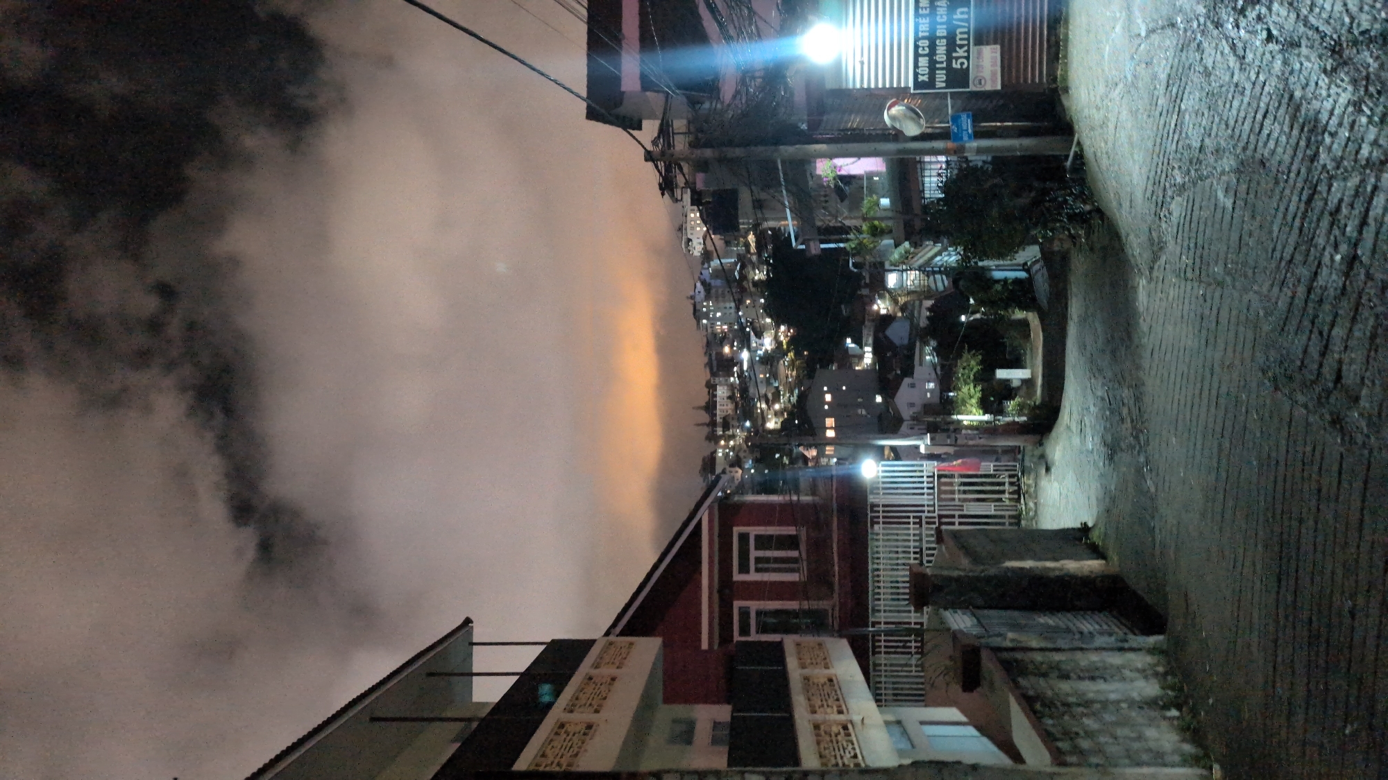Evening scenes across Da Lat's streets, malls, and live stage