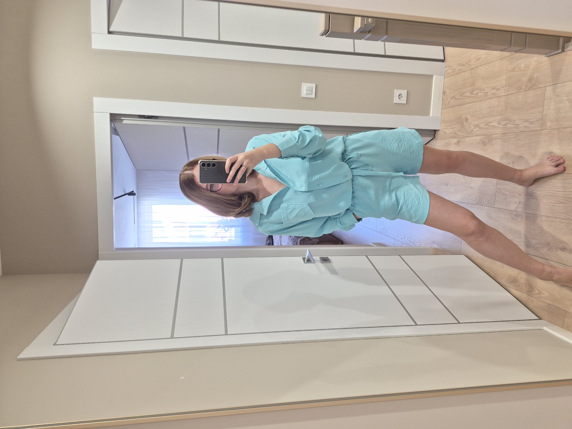 Lazy afternoon at home: sleepy cats, cacti, and cozy fits