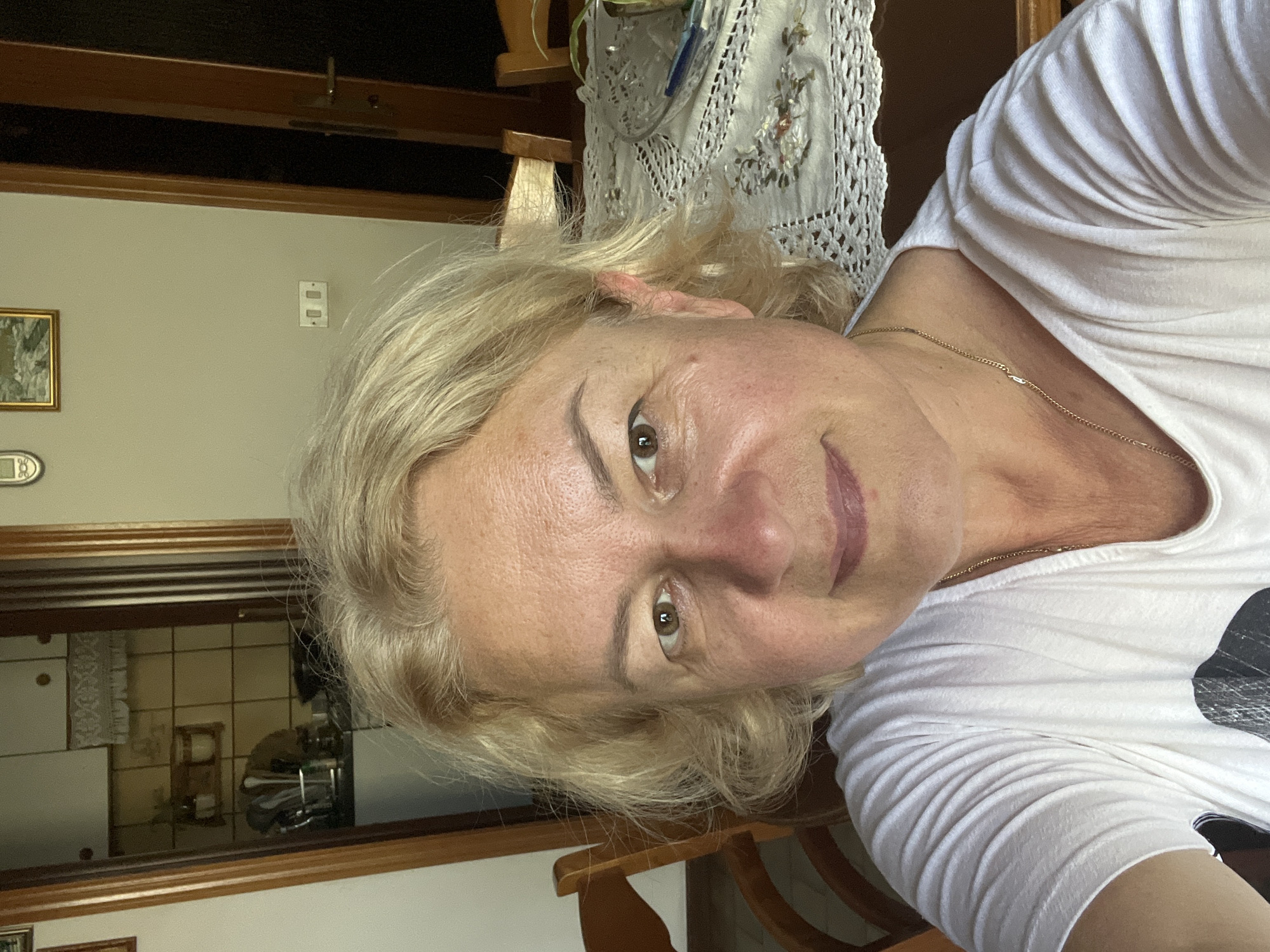 Back-to-back selfies in Ostra Vetere, Italy