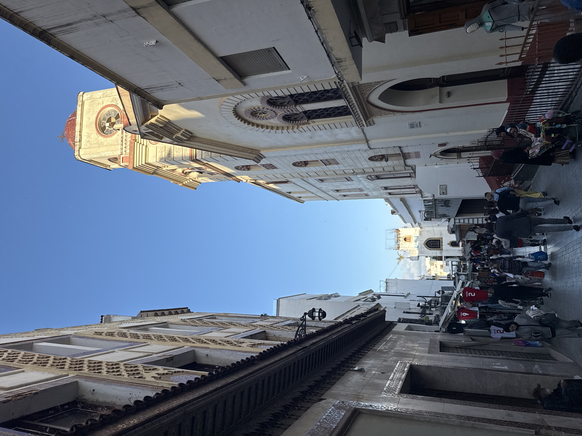 Daily street life documented across Tangier's bustling neighborhoods