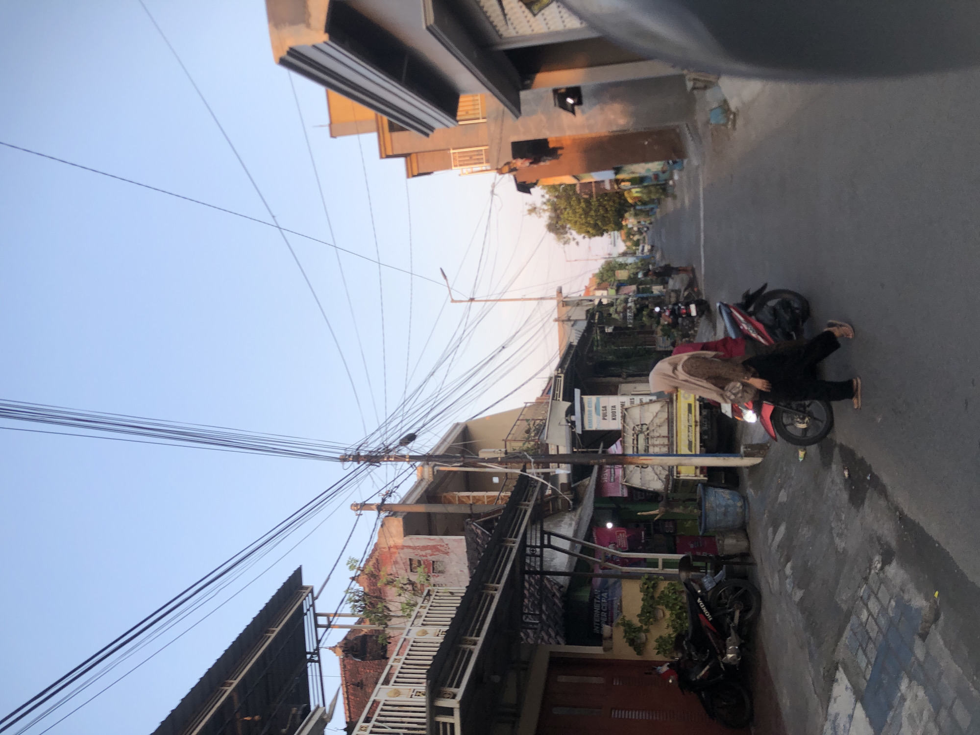 Street life in motion across Tenggulunan and Sumokali, East Java