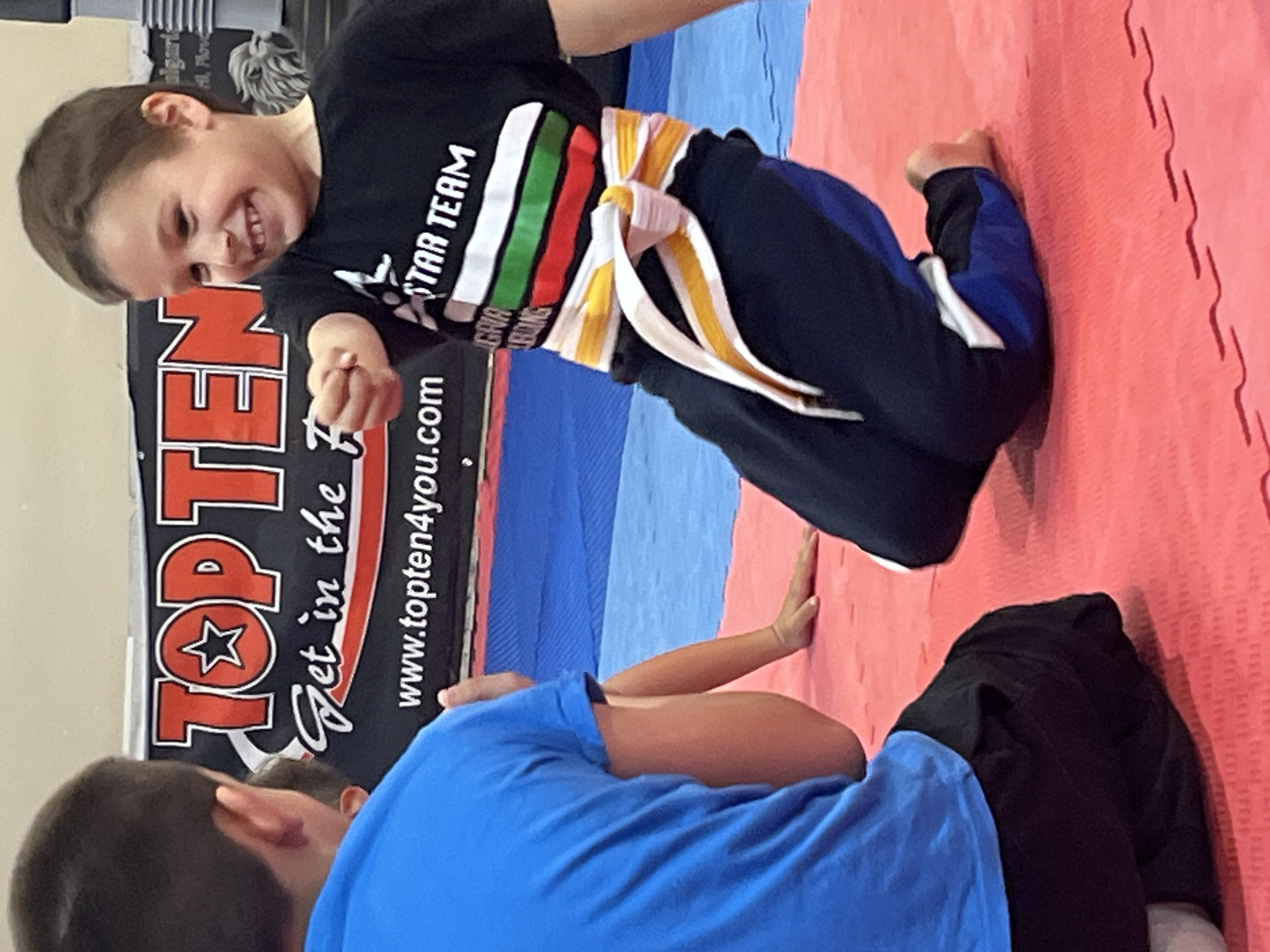 Children's martial arts training session observed in Sofia studio