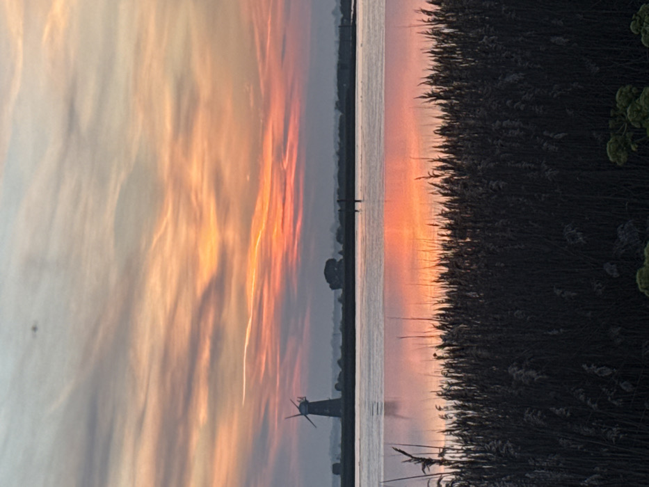 Sunset documented across Great Yarmouth waterways and Norfolk countryside