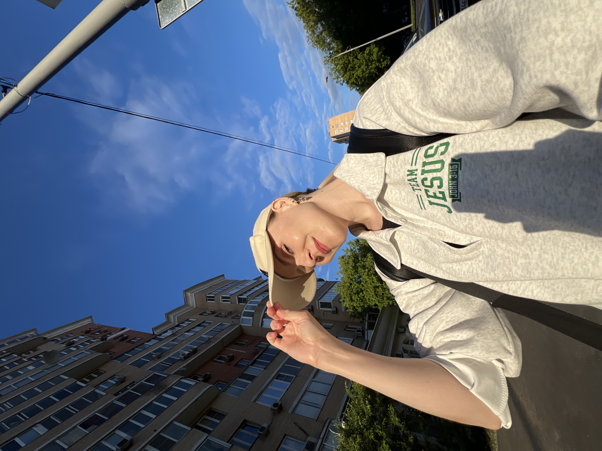 Golden hour photography session captured in Khimki, Russia