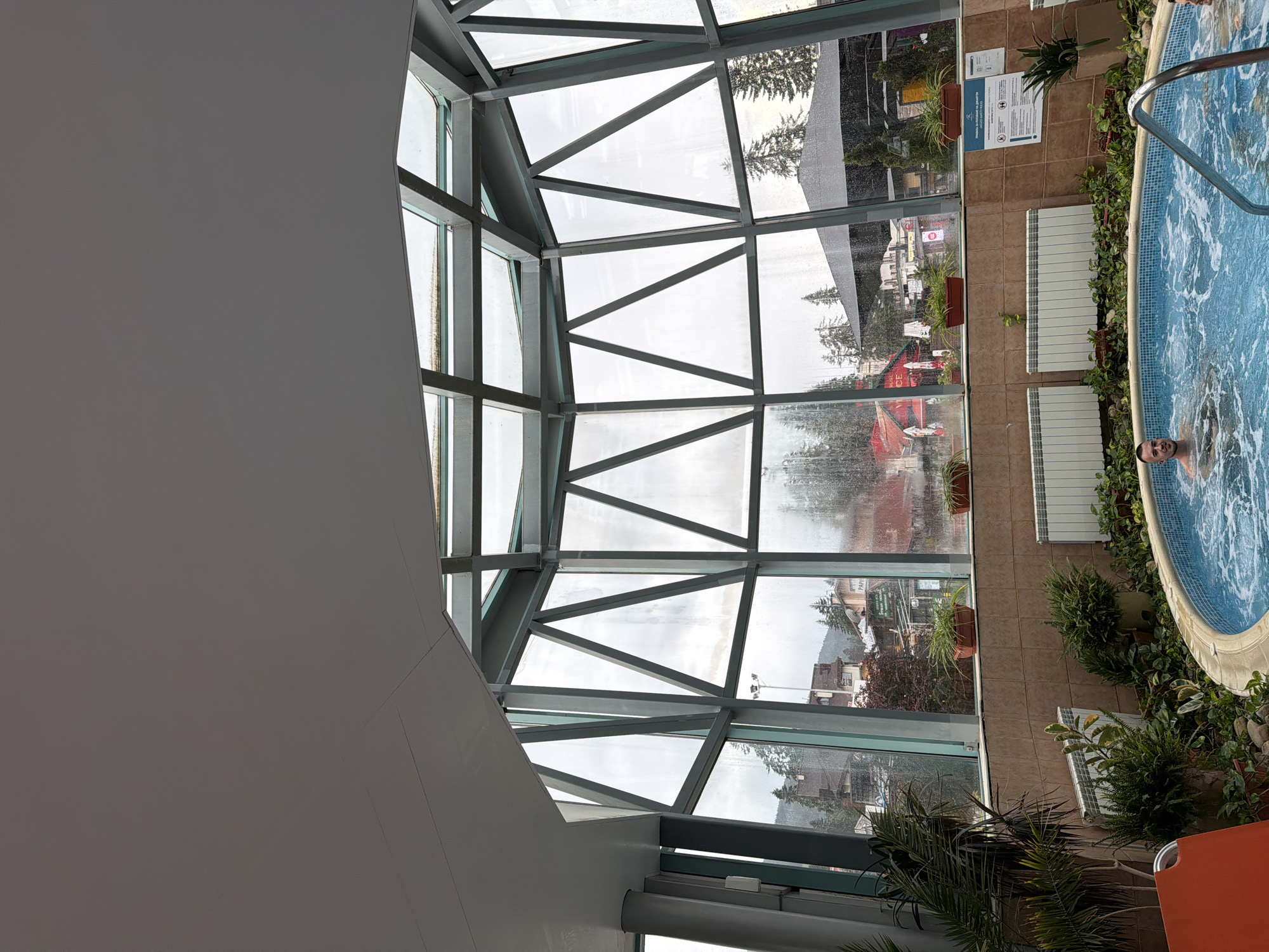 Couple enjoys spa day at Bulgarian mountain resort hotel