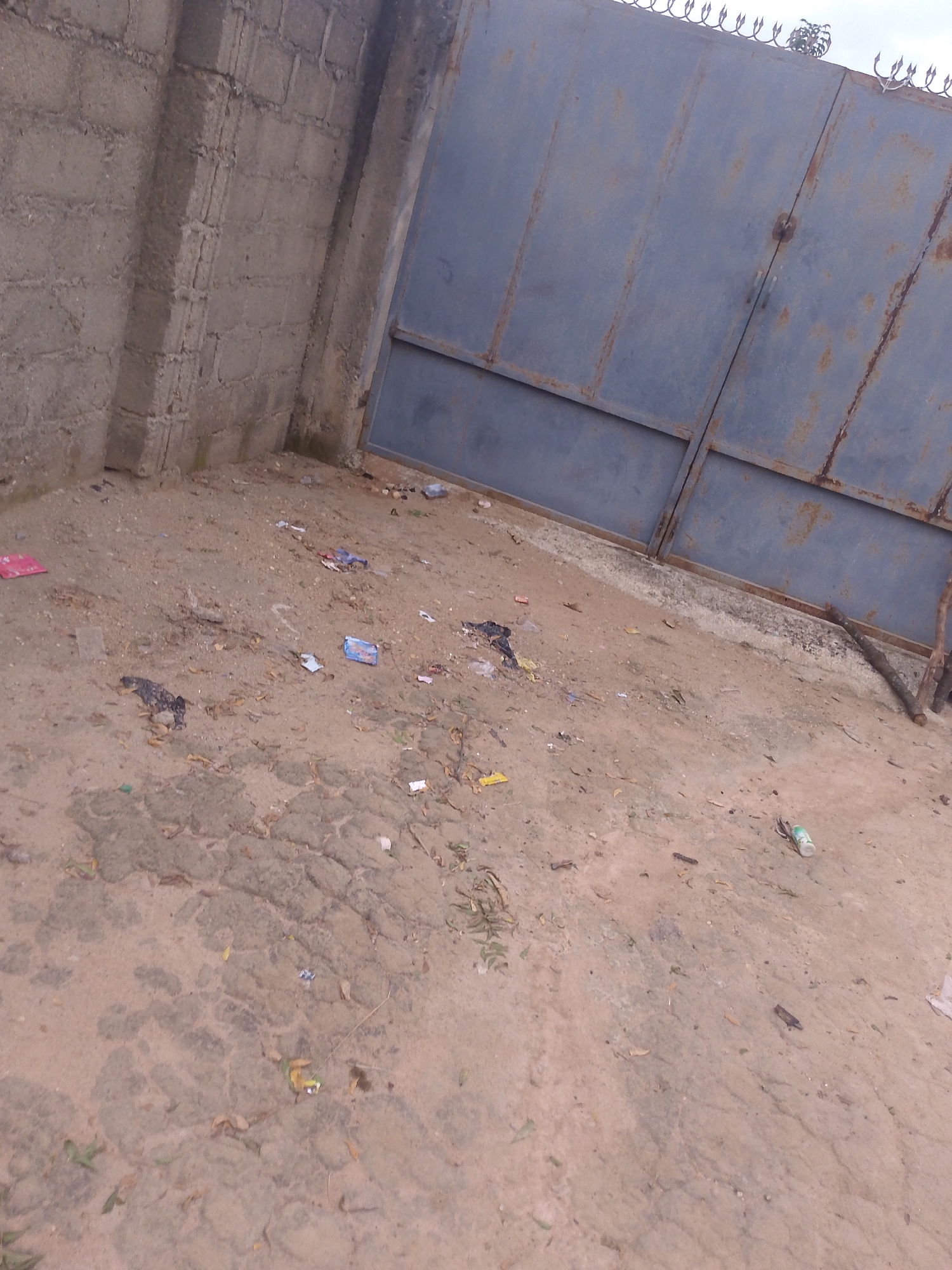 Morning scenes from a developing residential area in Serti, Nigeria