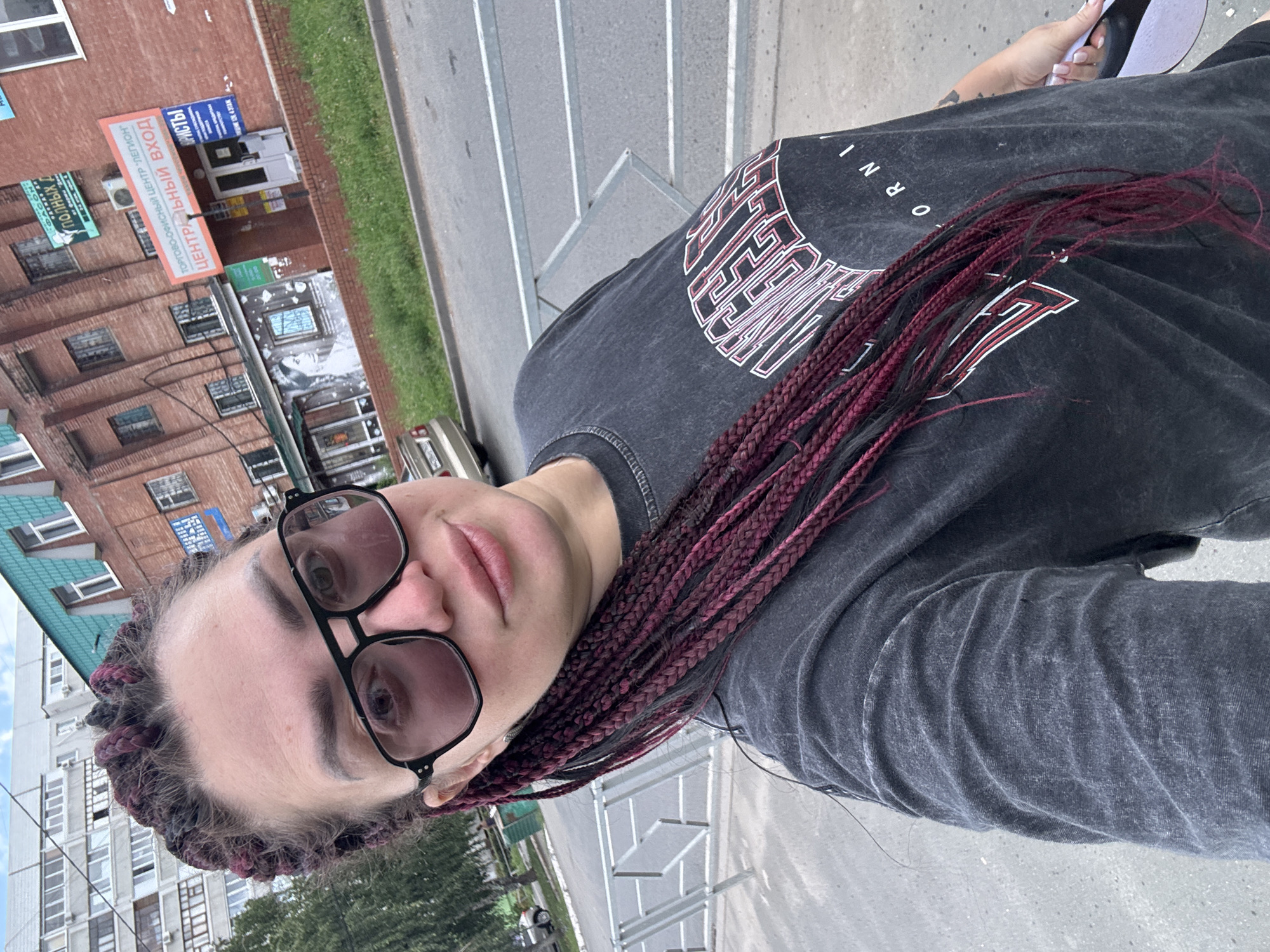 Casual moments in Tolyatti, dog selfie and street scenes