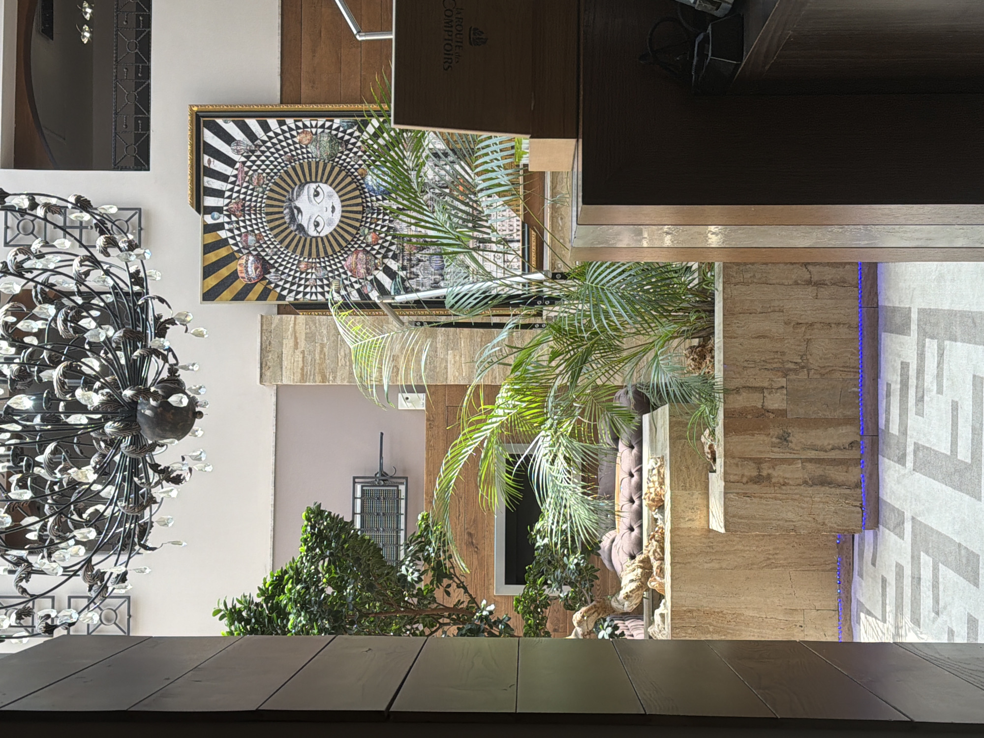 Upscale hotel interior photographed in Velingrad, Bulgaria